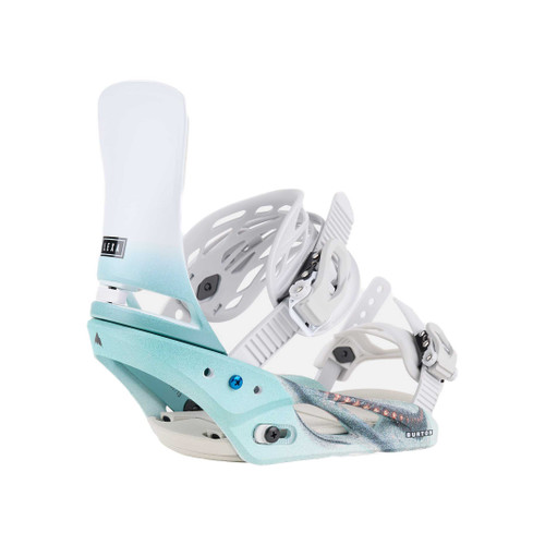 Burton Lexa Binding 2024 Womens in White Graphic