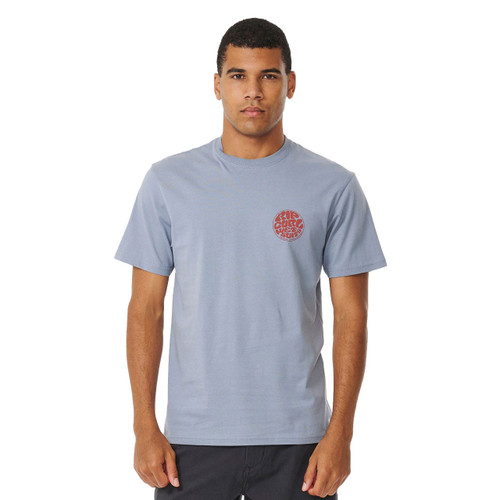 Rip Curl Wetsuit Icon Tee Mens in Tradewinds