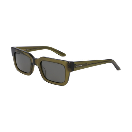 Dragon Ezra Sunglasses in Shiny Sap Crystal LL Smoke