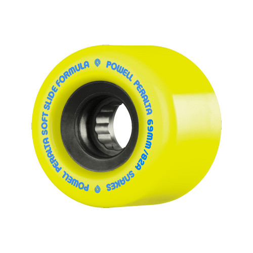 Powell Peralta SSF Snakes 69MM 82A Yellow Skate Wheels