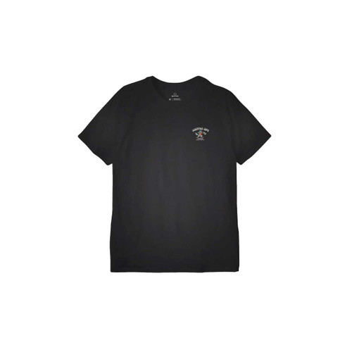 Brixton Wynmore Heavyweight Relaxed Tee Mens in Black Classic Wash