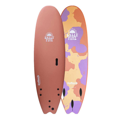 Softech Sally Fitzgibbons 6ft Softboard in Ginger Biscuit