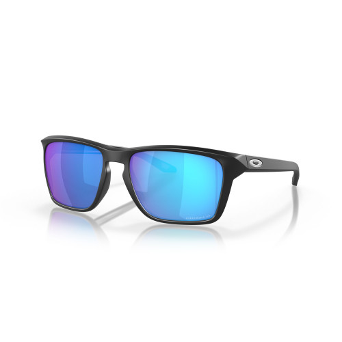 Oakley Sylas Sunglasses in Matte Black Prizm Sapphire Iridium Polarised