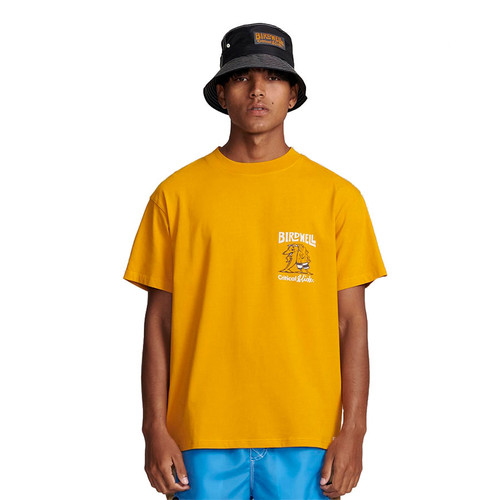 The Critical Slide Society Dolfin Tee Mens in Mustard