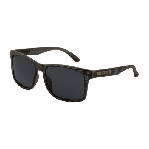 Carve Goblin XL Sunglasses in Matte Translucent Grey Streak Grey Polarised