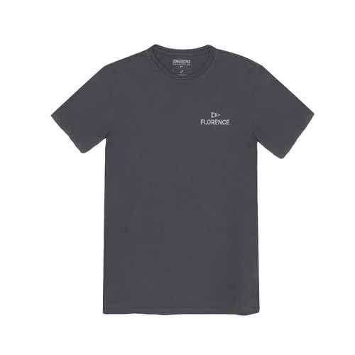 Florence Marine X Crew Tee Mens in Charcoal