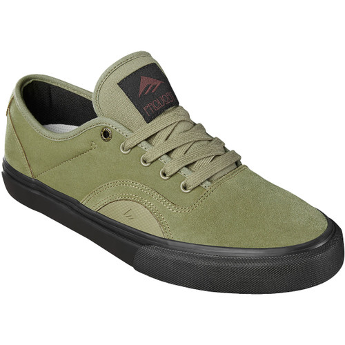 Emerica Provost G6 Shoes Mens in Olive Black