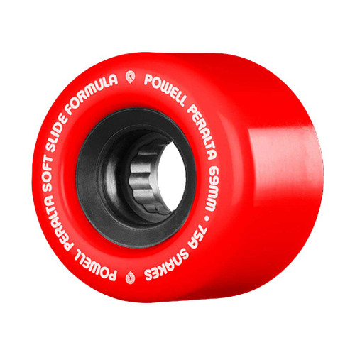 Powell Peralta SSF Snakes 66MM 75A Red Skate Wheels