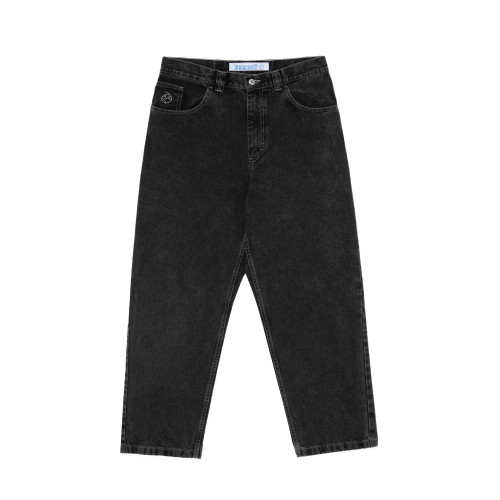 Polar Big Boy Jeans Mens in Silver Black