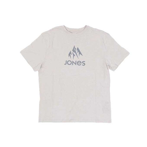 Jones Truckee Organic Cotton Tee Mens in Mineral Grey