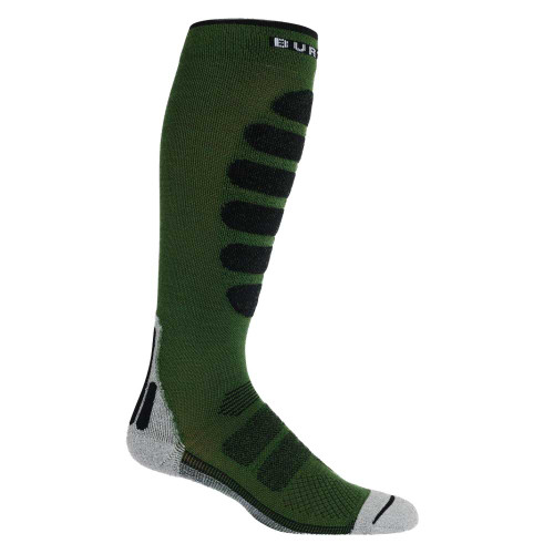 Burton Performance Plus Lightweight Compression Sock Mens in Martini Olive