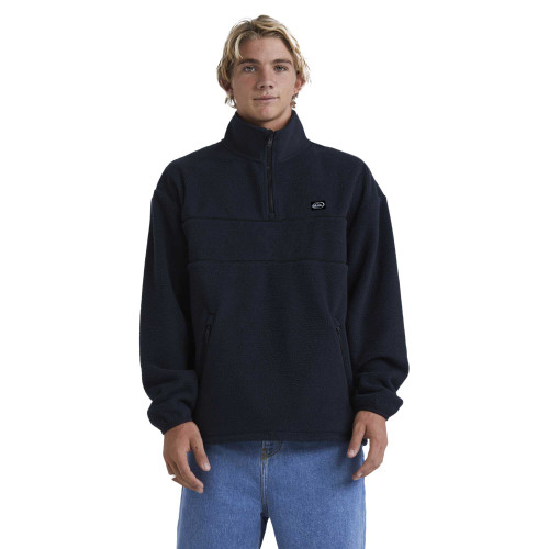 Quiksilver Saturn Sherpa Fleece Mens in Black