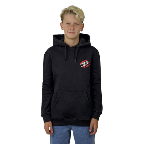 Santa Cruz Meek SC Slasher Hoodie Boys in Black