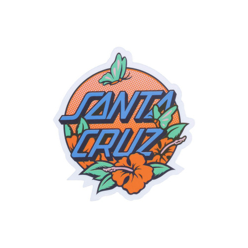 Santa Cruz Take Flight Dot Sticker in Orange