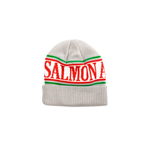 Salmon Arms Jaquard Beanie in Grey