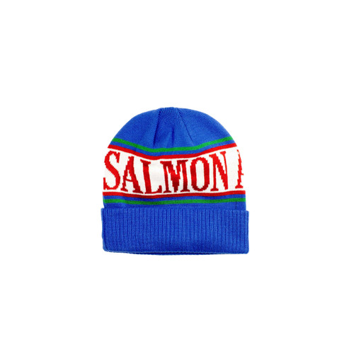 Salmon Arms Jaquard Beanie in Blue