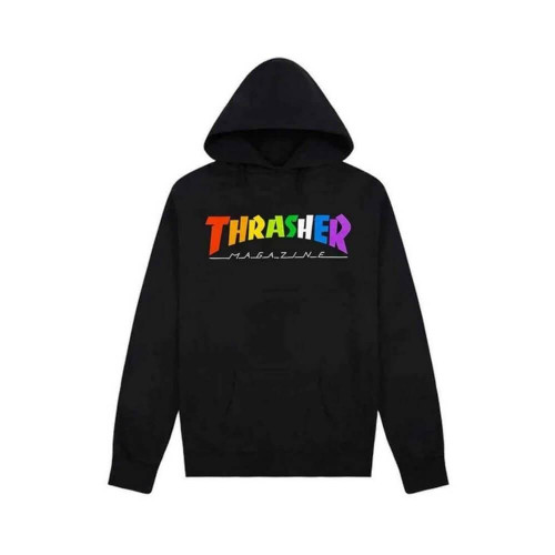 Thrasher Rainbow Mag Hoodie Mens in Black