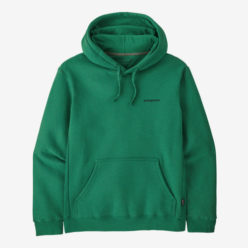 Patagonia Boardshort Logo Uprisal Hoodie Mens in Gather Green