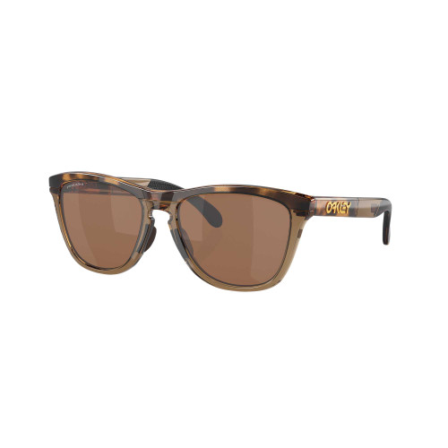 Oakley Frogskins Range Sunglasses in Brown Tortoise Brown Smoke Prizm Tungsten Polarised