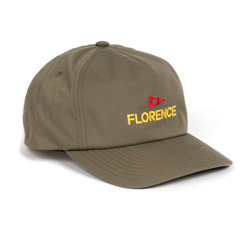 Florence Marine X Logo Twill Hat Mens in Burnt Olive