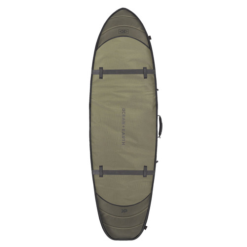 Ocean And Earth Hypa 3 Board Fish Shortboard Travel Cover 7ft in Khaki