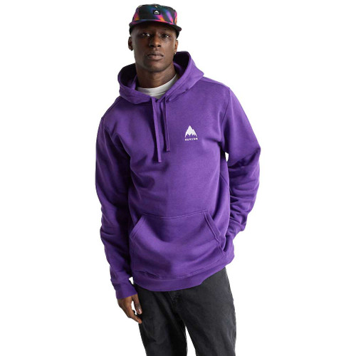 Burton Mountain Pullover Hoodie Mens in Imperial Purple