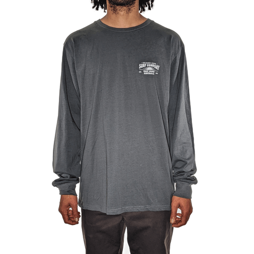 Trigger Bros Daylight Long Sleeve T-Shirt Mens in Charcoal