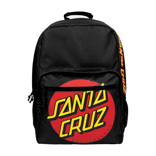 Santa Cruz Classic Dot Backpack in Black
