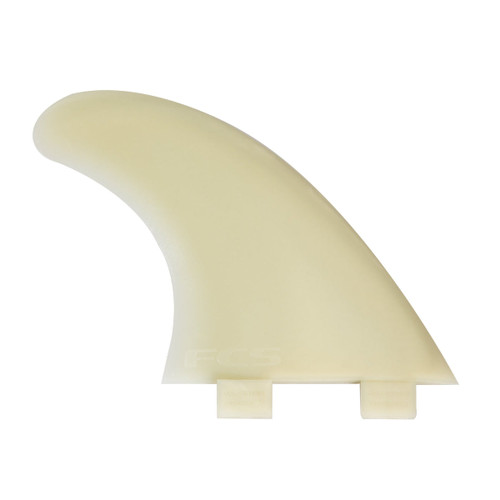 FCS M7 Natural Glass Flex Tri Fin Set