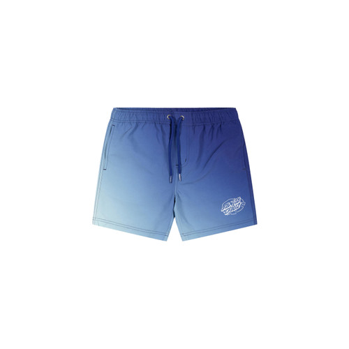 Santa Cruz Universal Oval Dot Boardshort Boys in Dark Blue Tie Dye