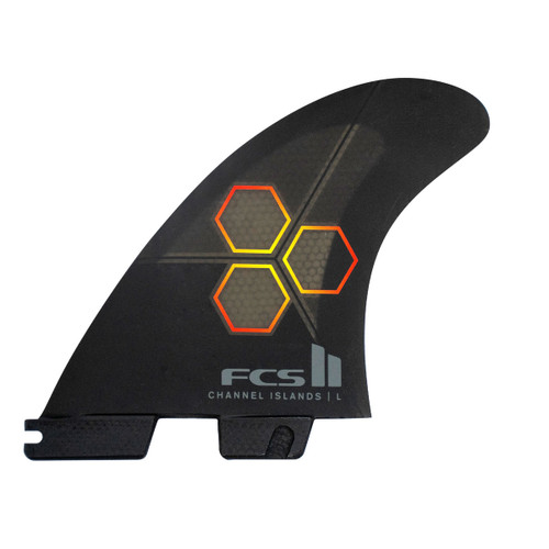 FCS II Crosby Colapinto PC Large Tri Fin Set in Black Blue