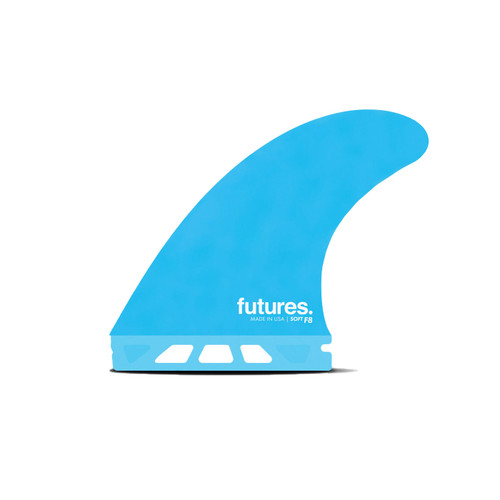 Futures Jordy Techflex Large Thruster Fin Set in Black - TRIGGER