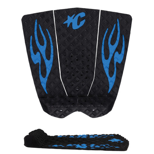 Creatures Griffin Colapinto Lite Ecopure Tail Pad in Black Cobalt Flames