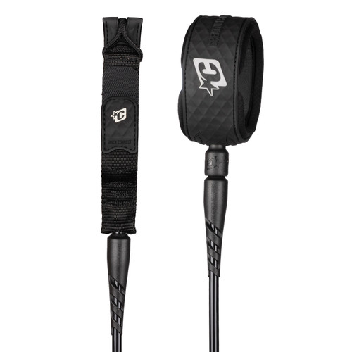 Creatures Of Leisure Reliance Medium Duty 6ft Leash in Black Silver