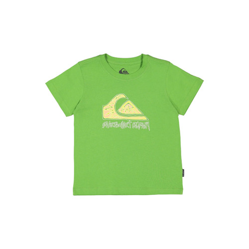 Quiksilver Black Mamba Tee Junior Boys in Kiwi