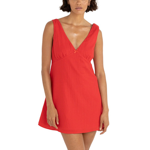Rhythm Belle Mini Dress Womens in Red