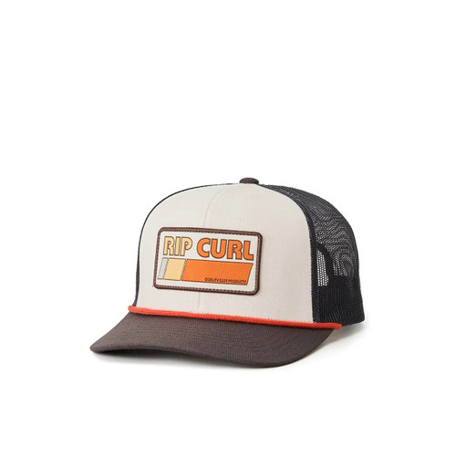 Rip Curl Surf Revival Trucker Hat Mens in Bone