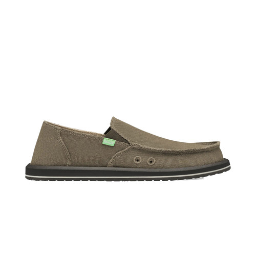 Sanuk Donny Slip On Shoes Mens in Brown