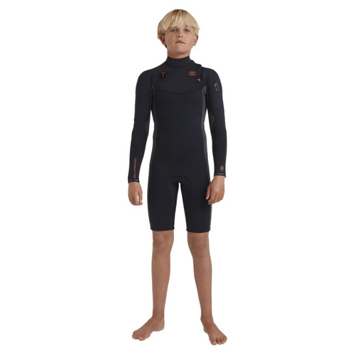 Billabong 2MM Absolute Natural CZ Long Sleeve Springsuit Boys in Graphite