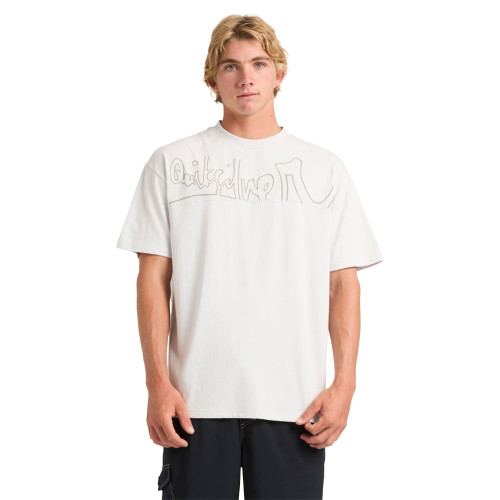 Quiksilver Top Line Knit Top Mens in Grey Violet