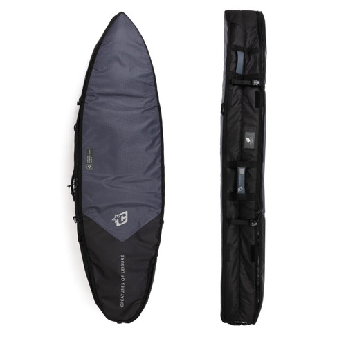 Creatures Of Leisure 6ft 3 Shortboard Triple DT2.0 Cover in Carbon Titanium Creatures Of Leisure 6ft 3 Shortboard Triple DT2.0 Cover in Carbon Titanium