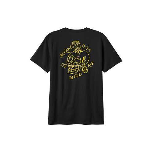 Brixton Daytona Standard Tee Mens in Black Brixton Daytona Standard Tee Mens in Black