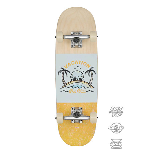 Globe Kids Softie Mini 7.9 Skateboard Complete in Natural Por Vida Globe Kids Softie Mini 7.9 Skateboard Complete in Natural Por Vida