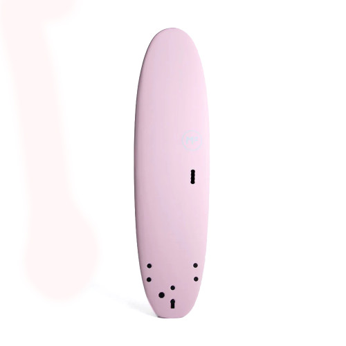 Mick Fanning Double Rainbow Super Soft 7ft Softboard in Pink Soy Mick Fanning Double Rainbow Super Soft 7ft Softboard in Pink Soy