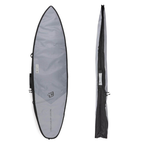 Creatures Of Leisure 7ft 1 Shortboard Day Use DT2.0 Cover in Titanium Black Creatures Of Leisure 7ft 1 Shortboard Day Use DT2.0 Cover in Titanium Black