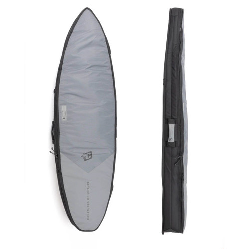 Creatures Of Leisure 6ft 7 Shortboard Double DT2.0 Cover in Titanium Black Creatures Of Leisure 6ft 7 Shortboard Double DT2.0 Cover in Titanium Black