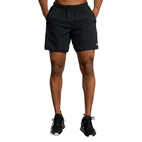 RVCA Yogger 17in Stretch Short Mens in Black