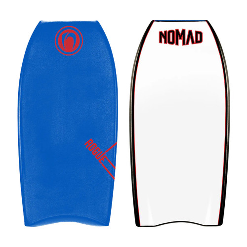 Nomad Rogue  Zed Core 43in Bodyboard in Royal Blue White