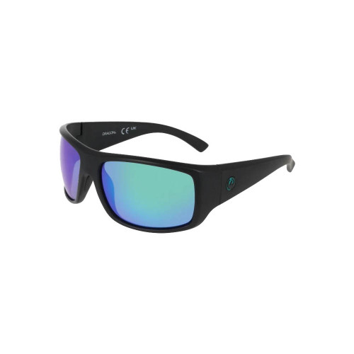 Dragon Vantage 2.0 H2O Sunglasses in Matte Black LL Green Ion Polarised