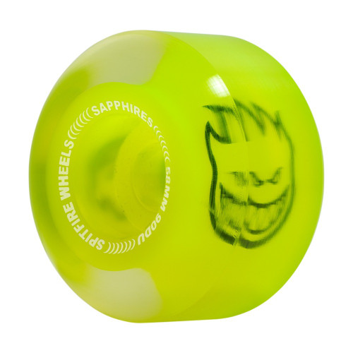 Spitfire Sapphire 90D 58MM Neon Yellow Skate Wheels